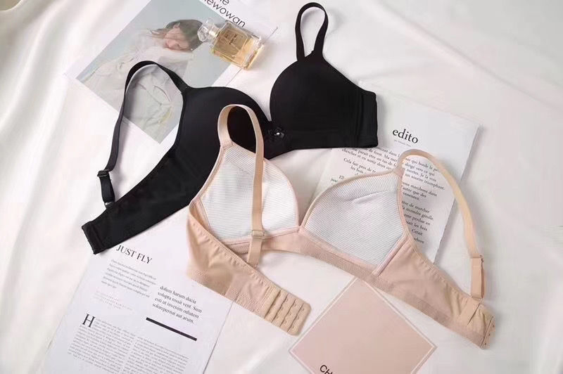 縮圖：34/42B CUP簡約貼身無痕三角無鋼圈Bra胸圍