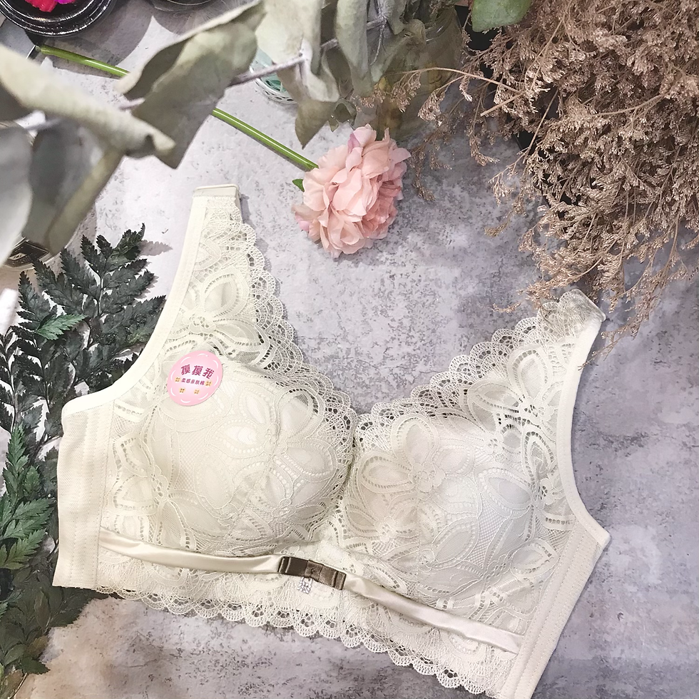 縮圖：C CUP 柔感親膚無圈網紗背Bra