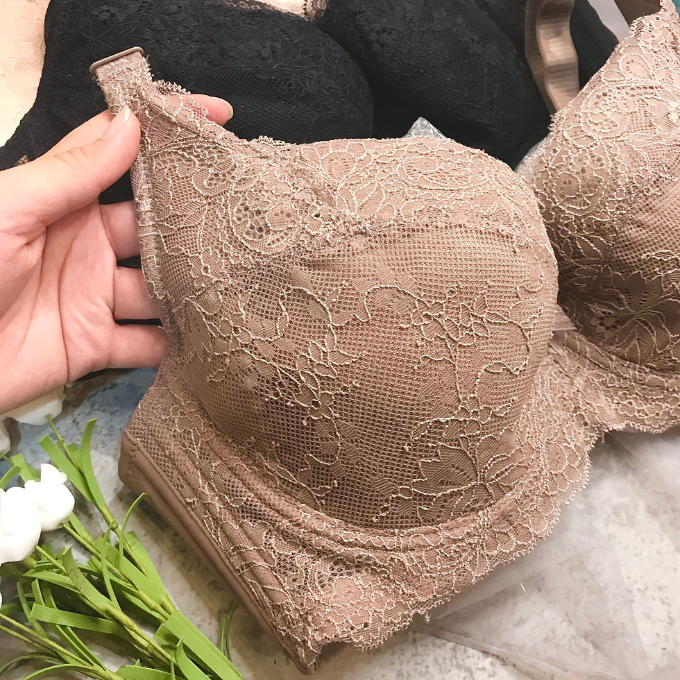 縮圖：38/40/42D 華麗蕾絲軟杯Bra