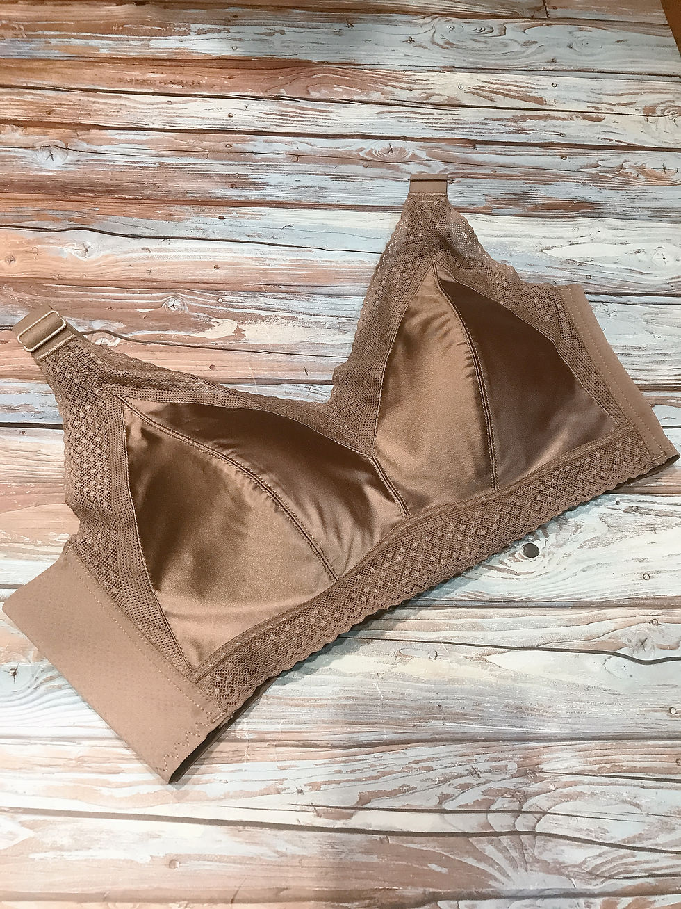 縮圖：36-44BC CUP 優閒絲滑面乳膠杯墊無痕背無圈Bra