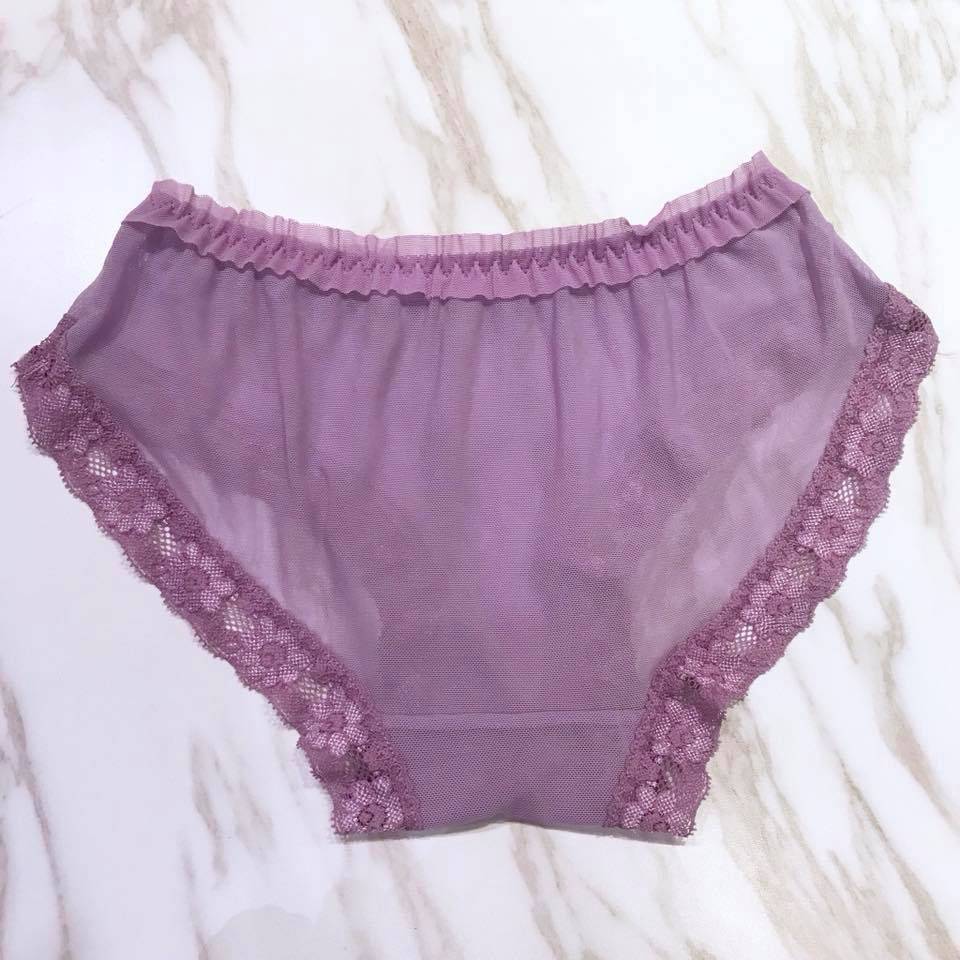 縮圖：中低腰蕾絲邊薄紗內褲 Medium to Low rise Pant