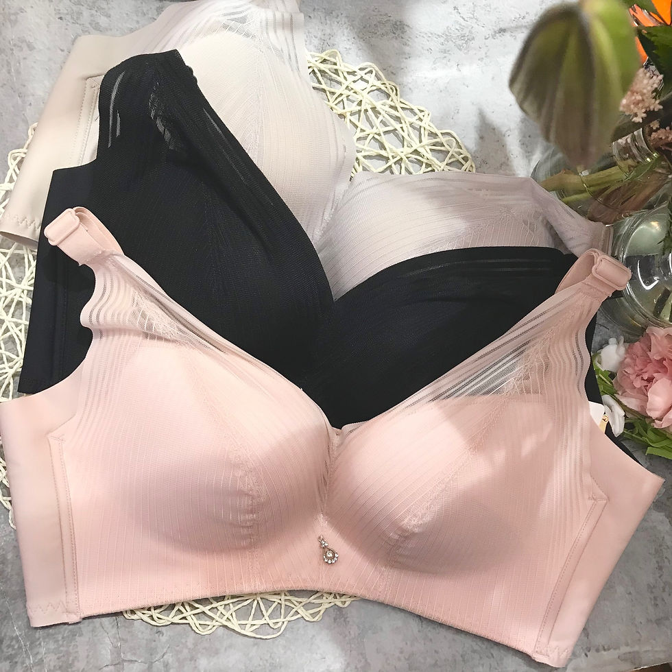 縮圖：40C CUP涼爽輕盈Push Up無痕背無鋼圈Bra