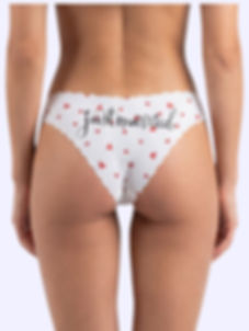 Just Married  cheeky panty