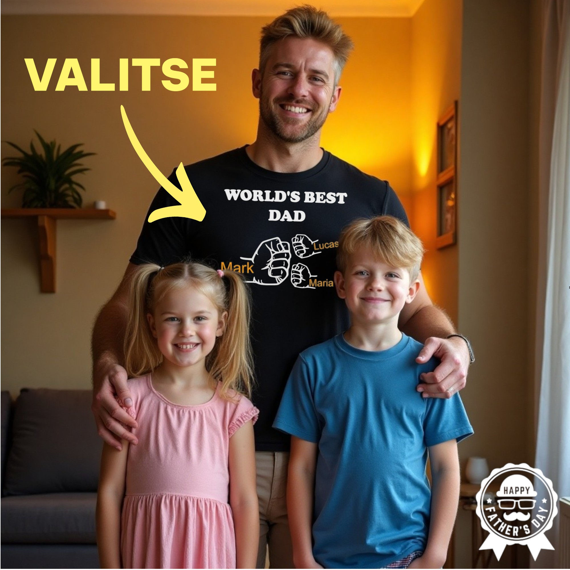 World's Best Dad  T-Paita