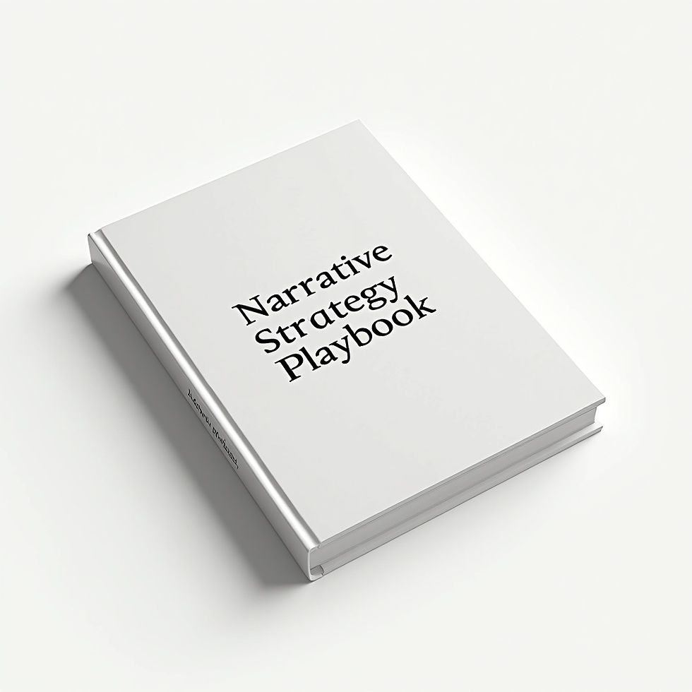 Narrative Strategy Playbook