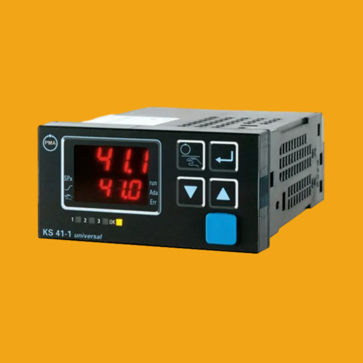 KS 41-1 PID Temperaturregler 1/8 DIN – Industrie-Regler mit BluePort®, Timer