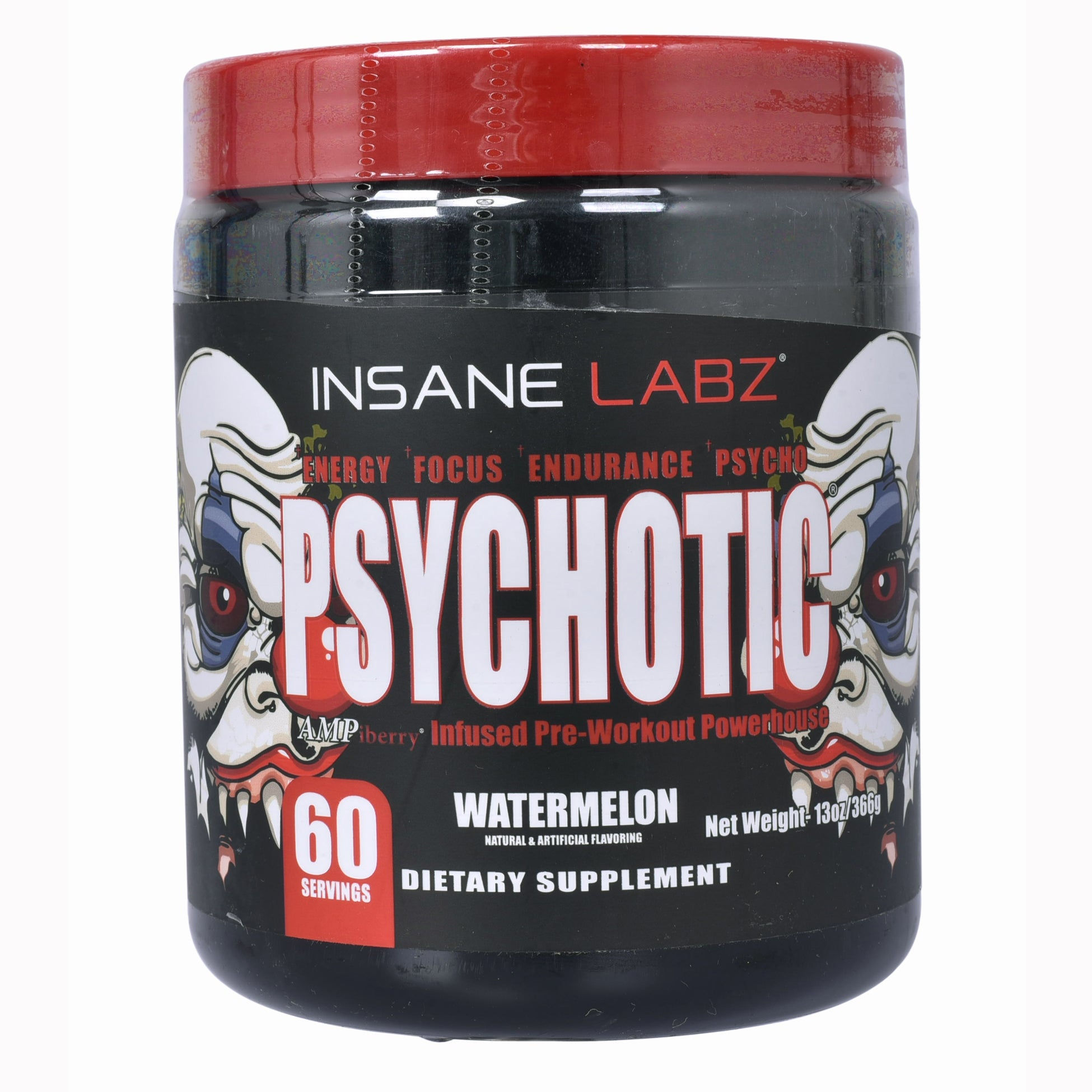 Pre workout psychotic rojo 35 servicios watermelon