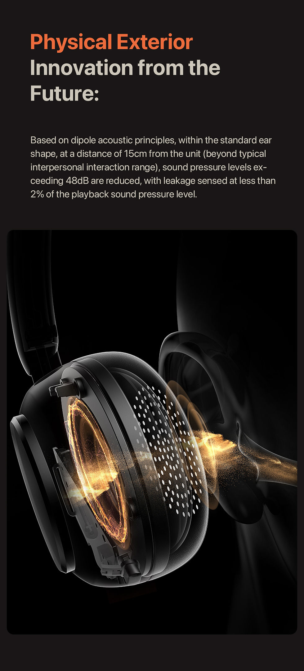 Thumbnail: WHIZZER 1969S Wireless Headphones Bluetooth 6.0 ANC Over Ear Headset Deep Bass S
