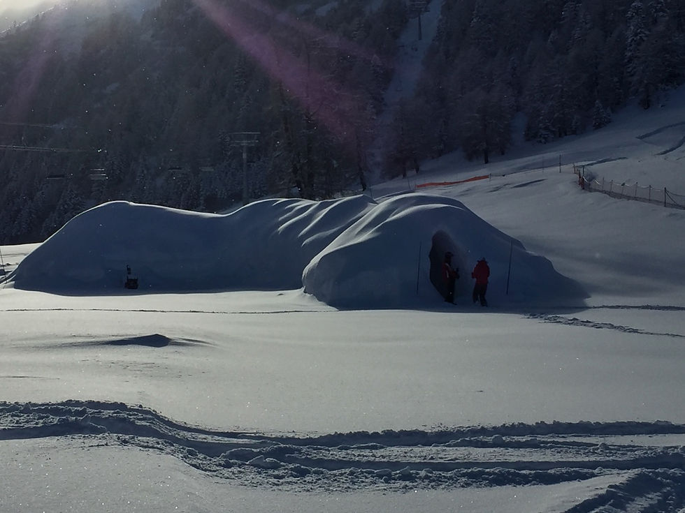 Igloo en neige