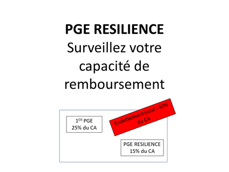 Qu'est ce que le PGE RESLIENCE ? Disponible depuis le 8 Avril 2022.