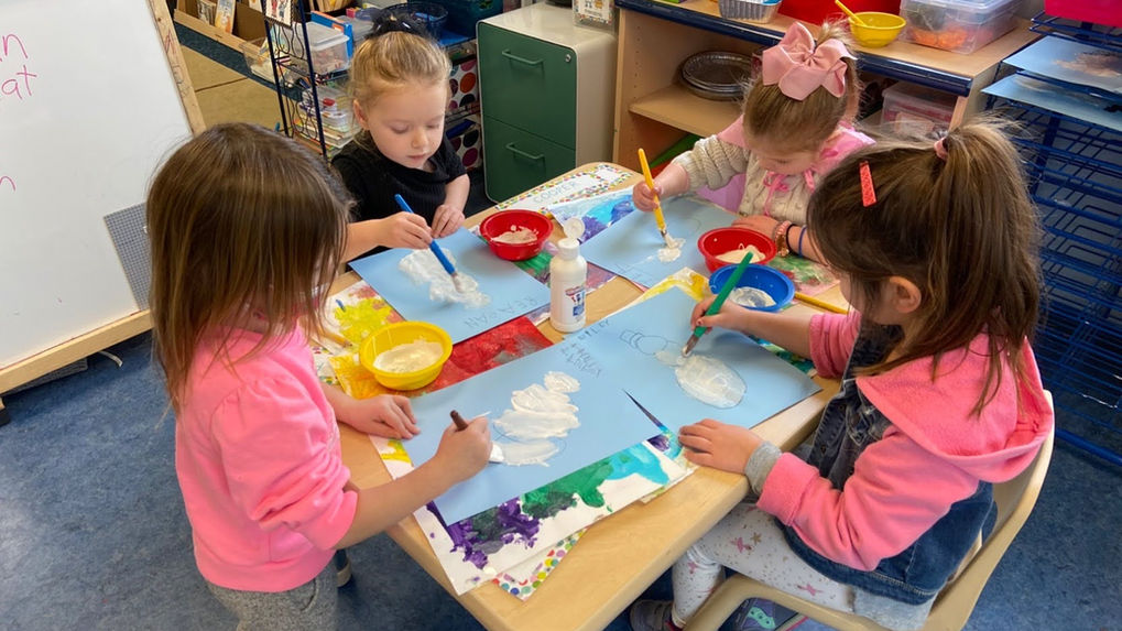 Young learners engaging curiosity during play-based science activities