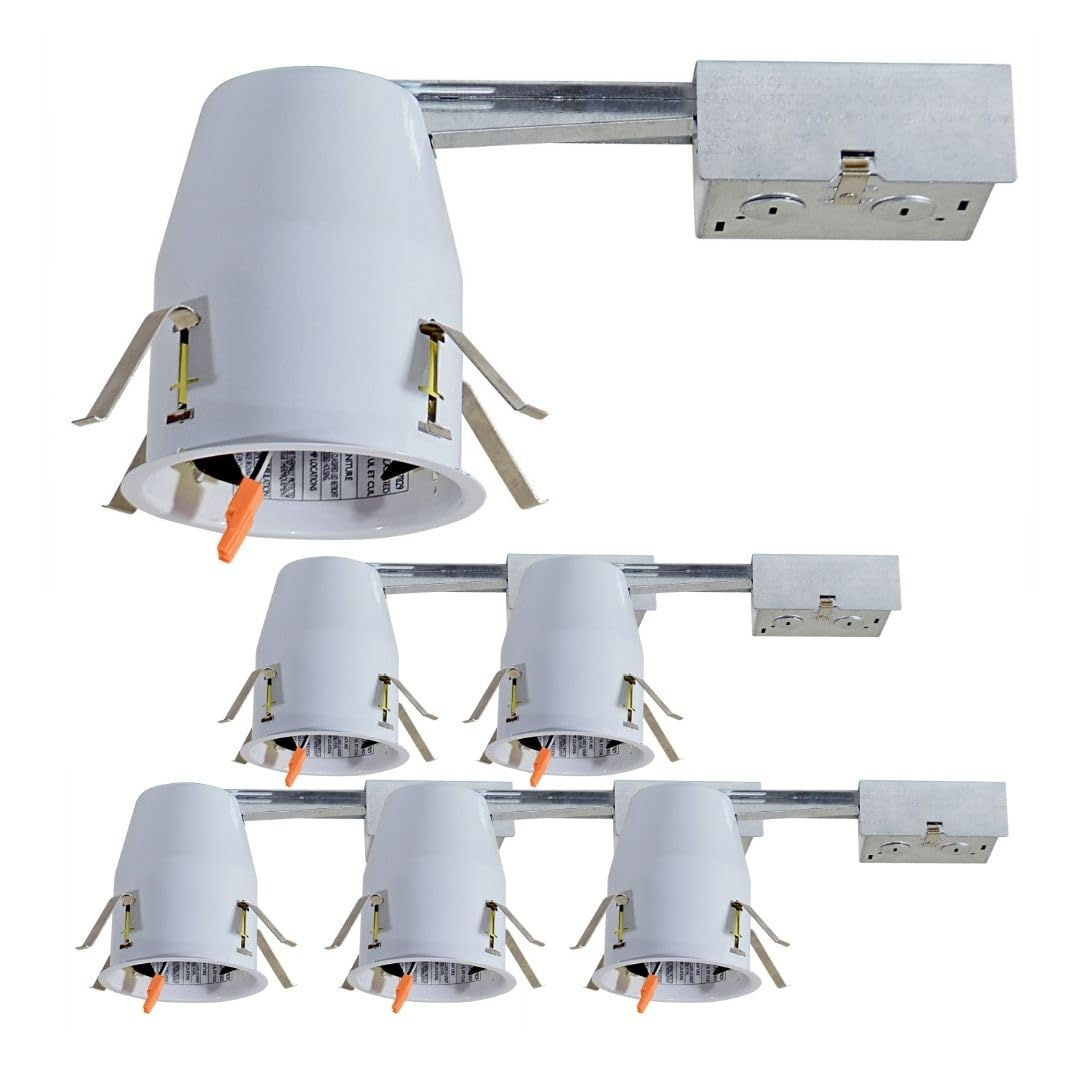 4 Inch LED Dedicated IC Recessed Housing for Remodel Applications - Air Tight Co