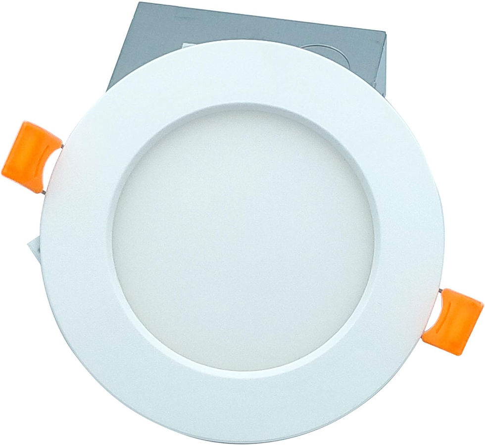 4 Inch Dimmable LED 5CCT Slim Recessed Downlight with Junction Box, 9 Watts, 700