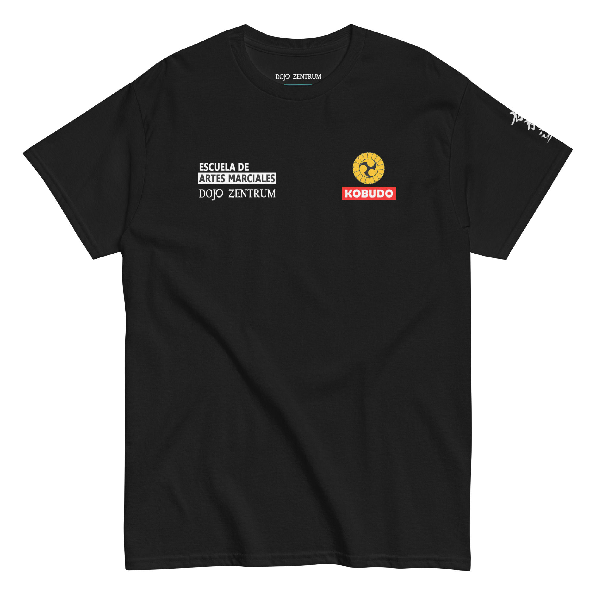 Vista frontal camiseta Kobudo Dojo Zentrum Black