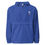 Miniatura: Vista frontal chaqueta cortavientos Dojo Zentrum Royal Blue