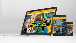 Novo site do Somos Todos Amazônia
