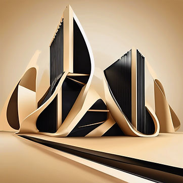 realistic architectural modern abstract with black and beige.jpg