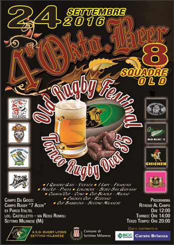 Pronti per l'OKTOBEER FEST 2016?