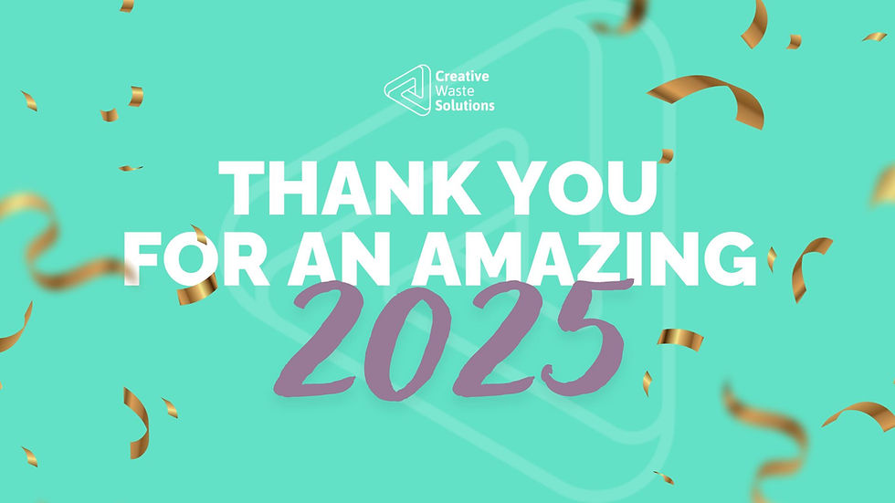 thank you for an amazing 2025 from nationwide waste management brokerage creative waste solutions