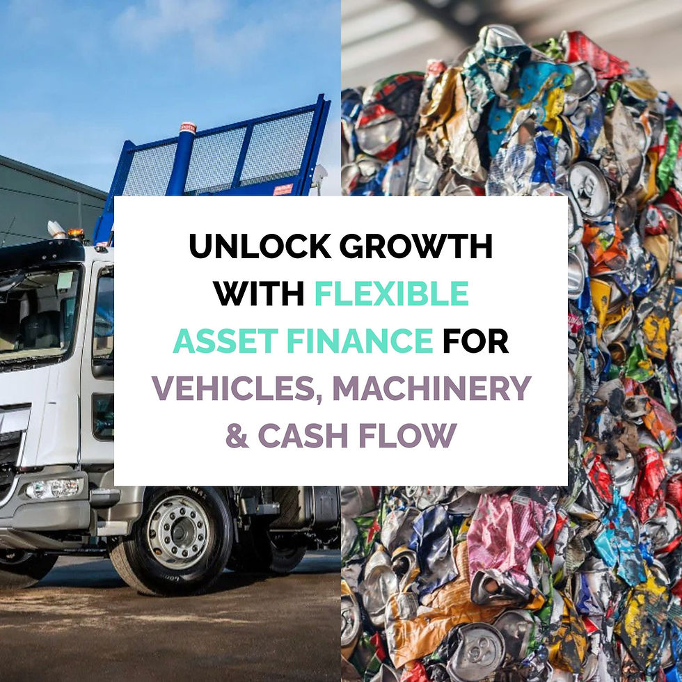 unlock growth with flexible asset finance for vehichles machinery and cash flow