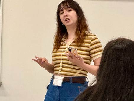 Morgan Defends MA Thesis