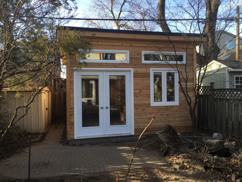 backyard office, studio