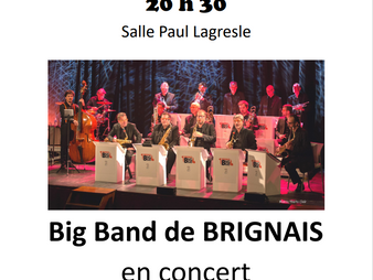 Concert Big Band de Brignais !!