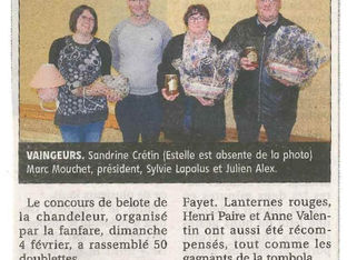 Concours de belote