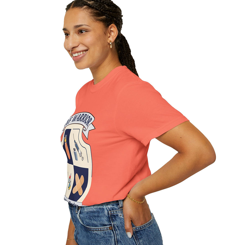 Thumbnail: IVF Warrior Crest Shirt – Ovulum Gloriae, IVF WARRIOR, IVF GIFTS