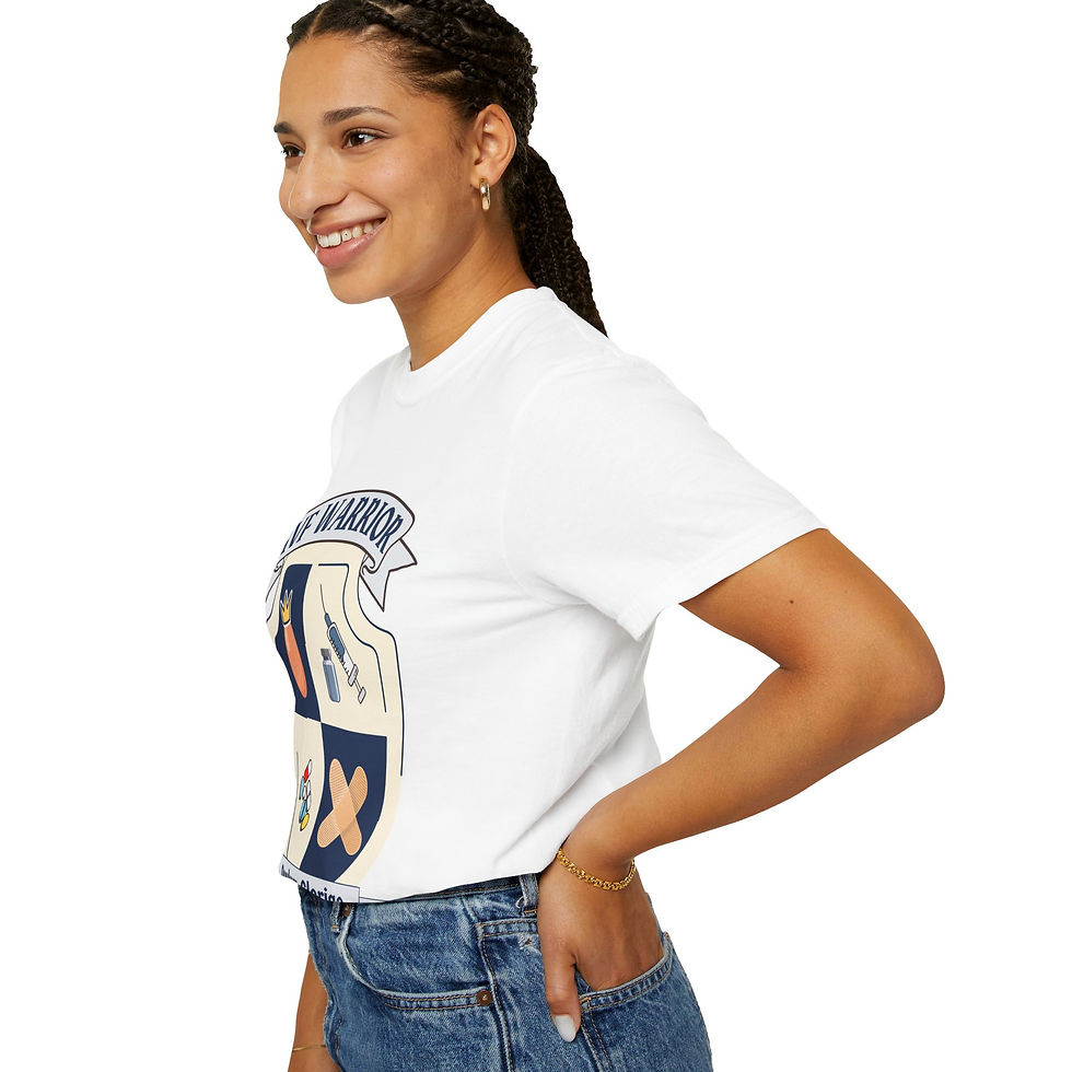 Thumbnail: IVF Warrior Crest Shirt – Ovulum Gloriae, IVF WARRIOR, IVF GIFTS