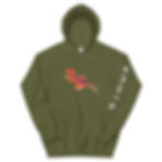 Thumbnail: Dino/Ethos sleeve Hoodie