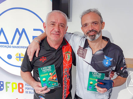 INÁCIO NUNES vence o 2º Open de Pool Português - 1ª Divisão