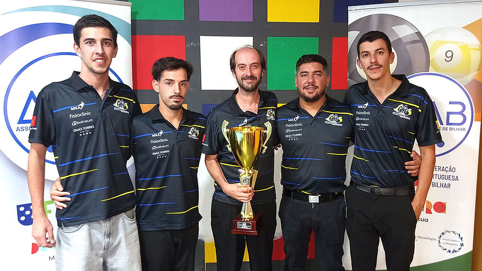 GASTROMADEIRA CB “A” VENCE A SUPERTAÇA DE POOL EQUIPAS 2025/2026