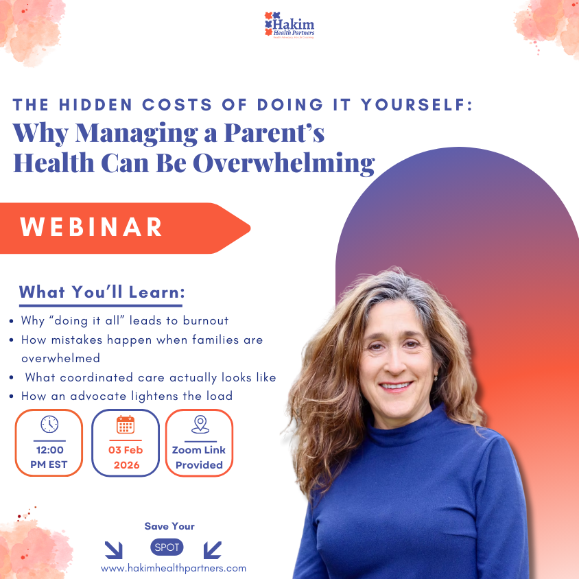 The Hidden Costs of Doing it Yourself: Why Managing a Parent's Health Can Be Overwhelming