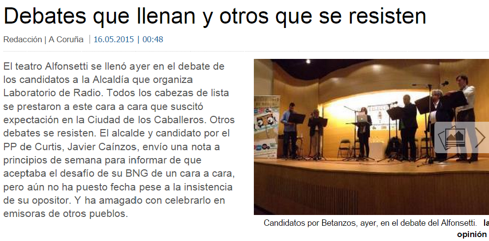 Debate Laboratorio de Radio