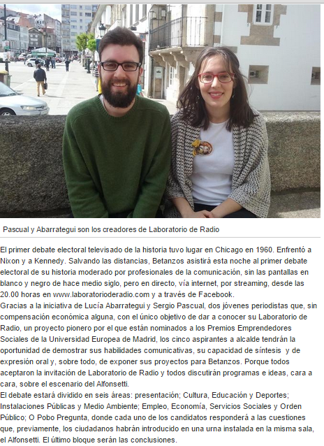 Laboratorio de Radio modera debate