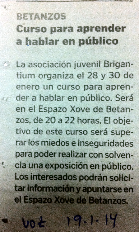 Curso Aprende a hablar en público