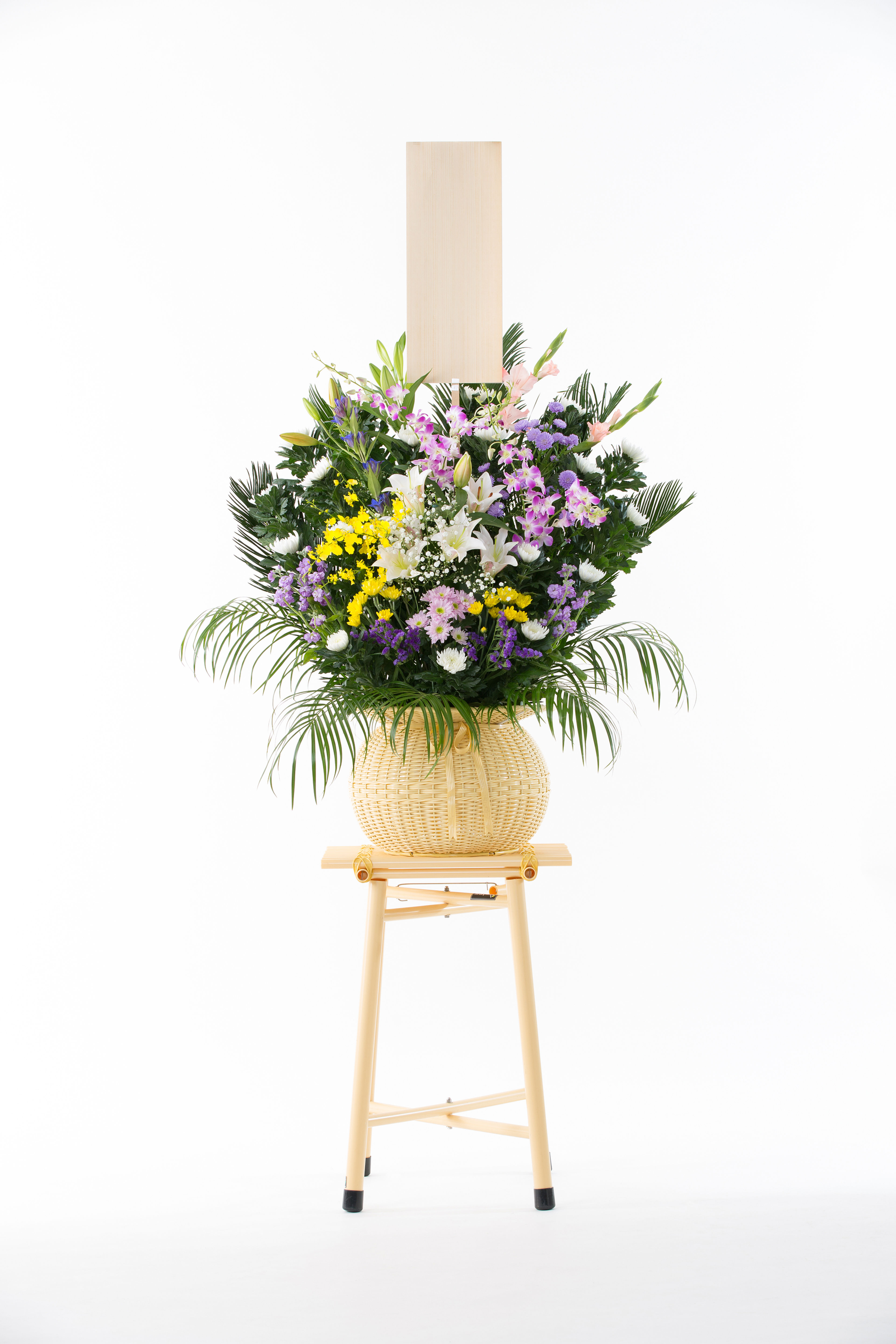 １段式ダルマ篭生花SD-15