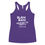 Thumbnail: Slam Bam white print Women's Racerback Tank