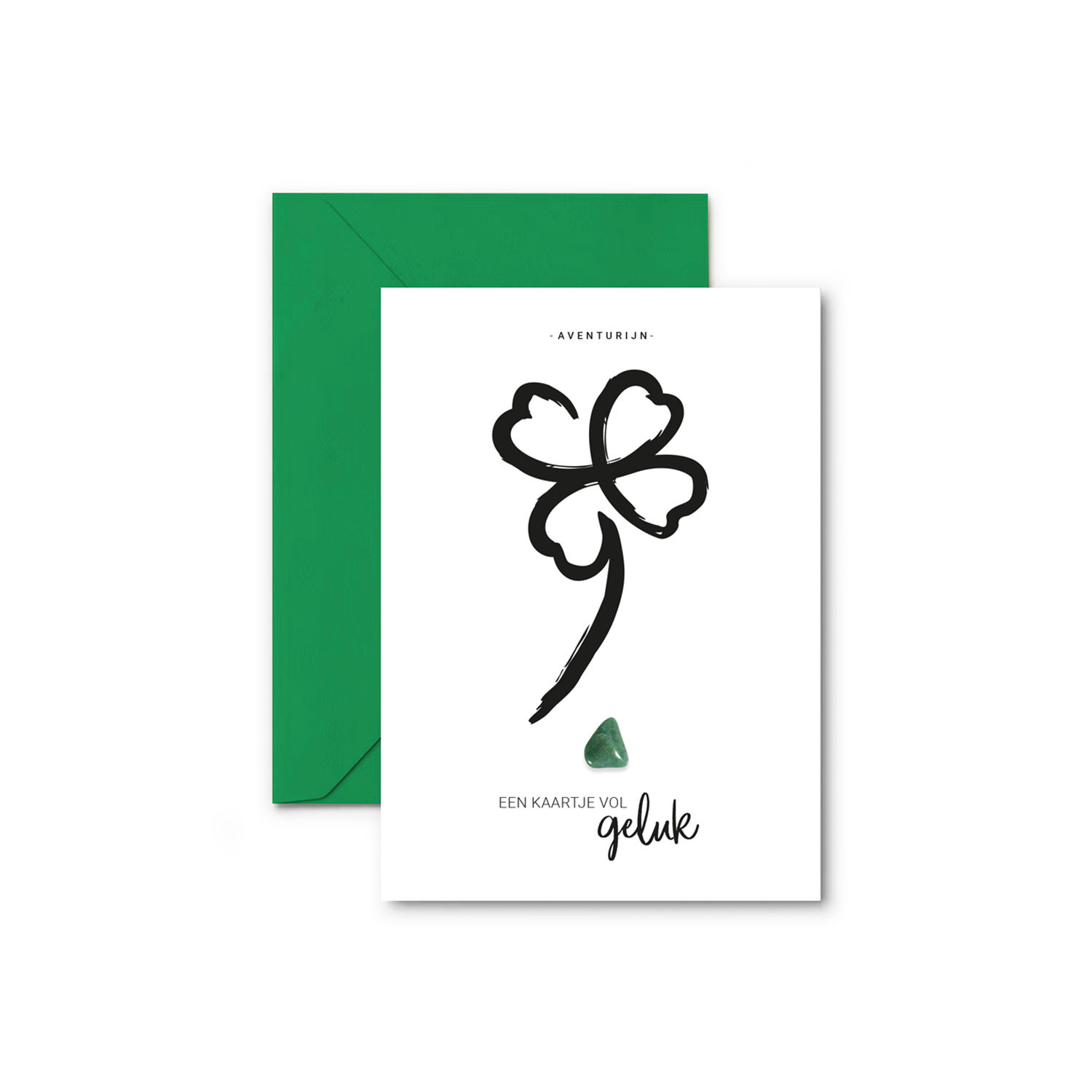 EEN KAARTJE VOL GELUK - AVENTURIJN