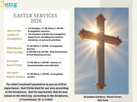Easter Services 2026