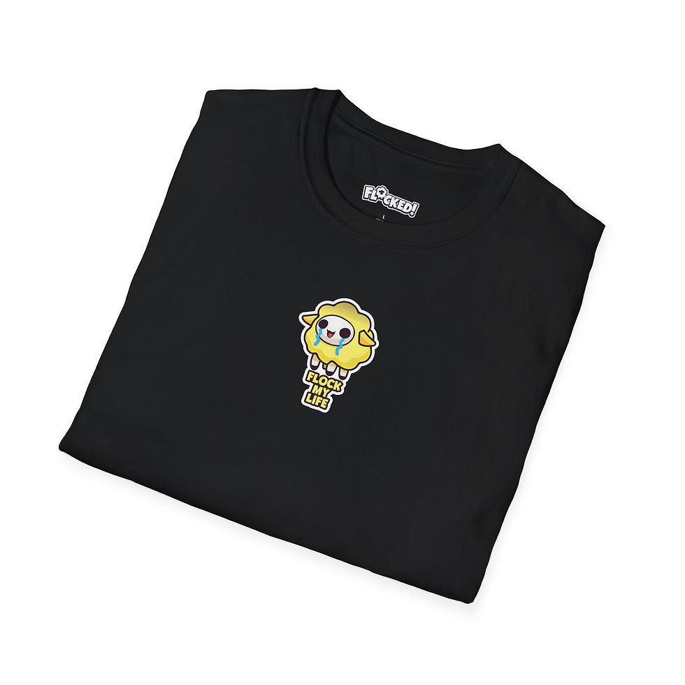 Thumbnail: Unisex T-Shirt - Flock My Life (Yellow)