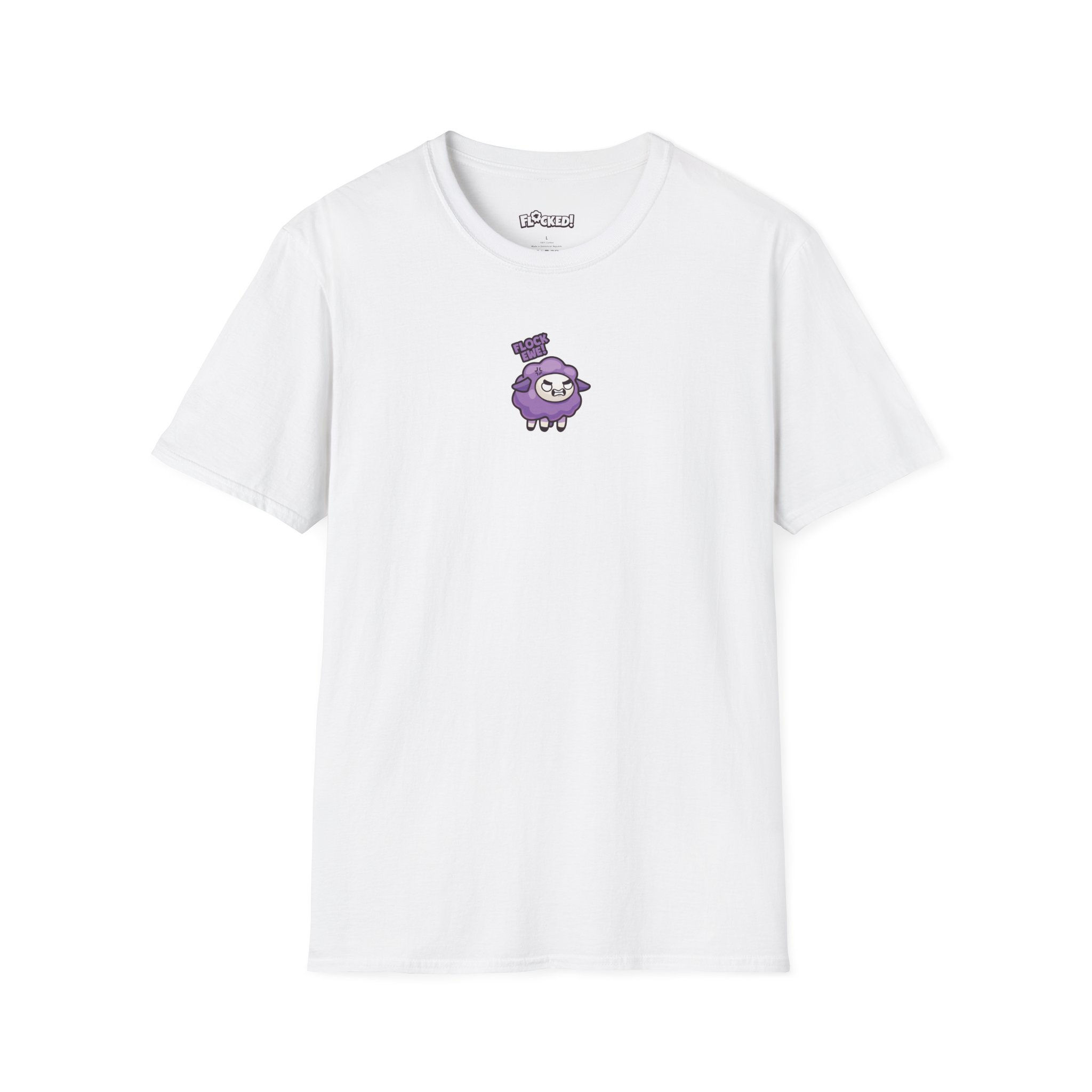 Unisex T-Shirt - Flock Ewe! (Purple)