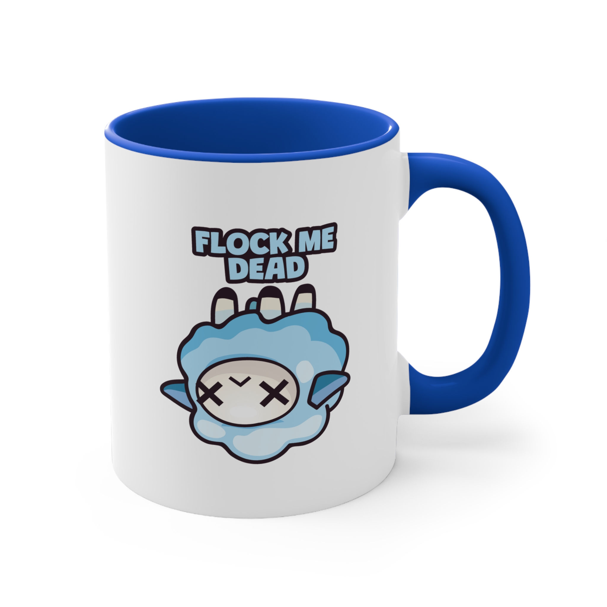 Ceramic Mug - Flock Me Dead (Blue)