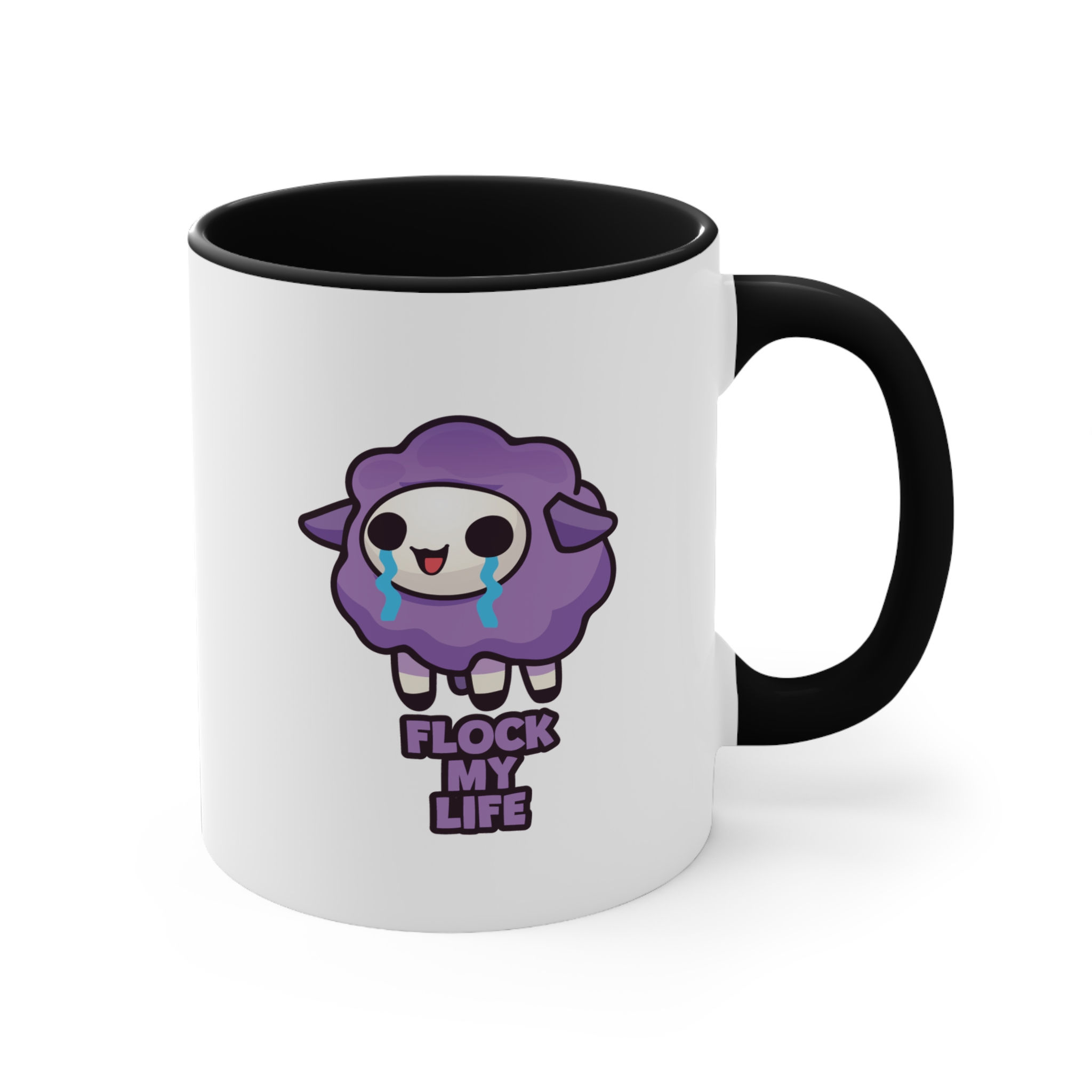 Ceramic Mug - Flock My Life (Purple)