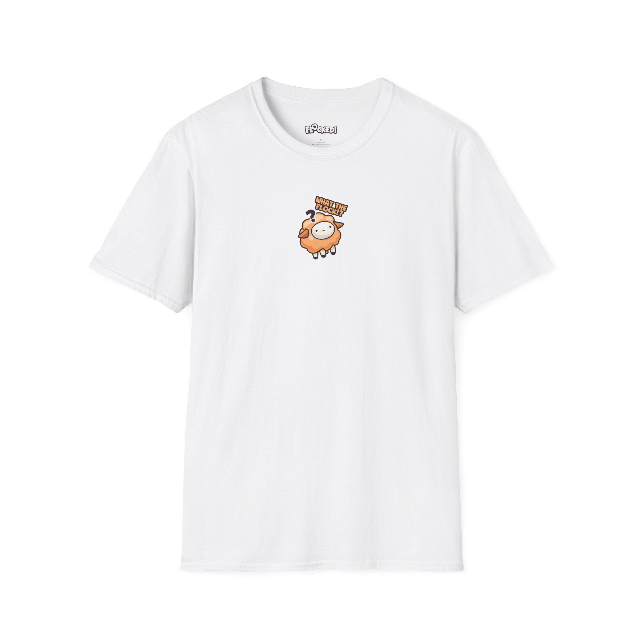 Unisex T-Shirt - What The Flock (Orange)