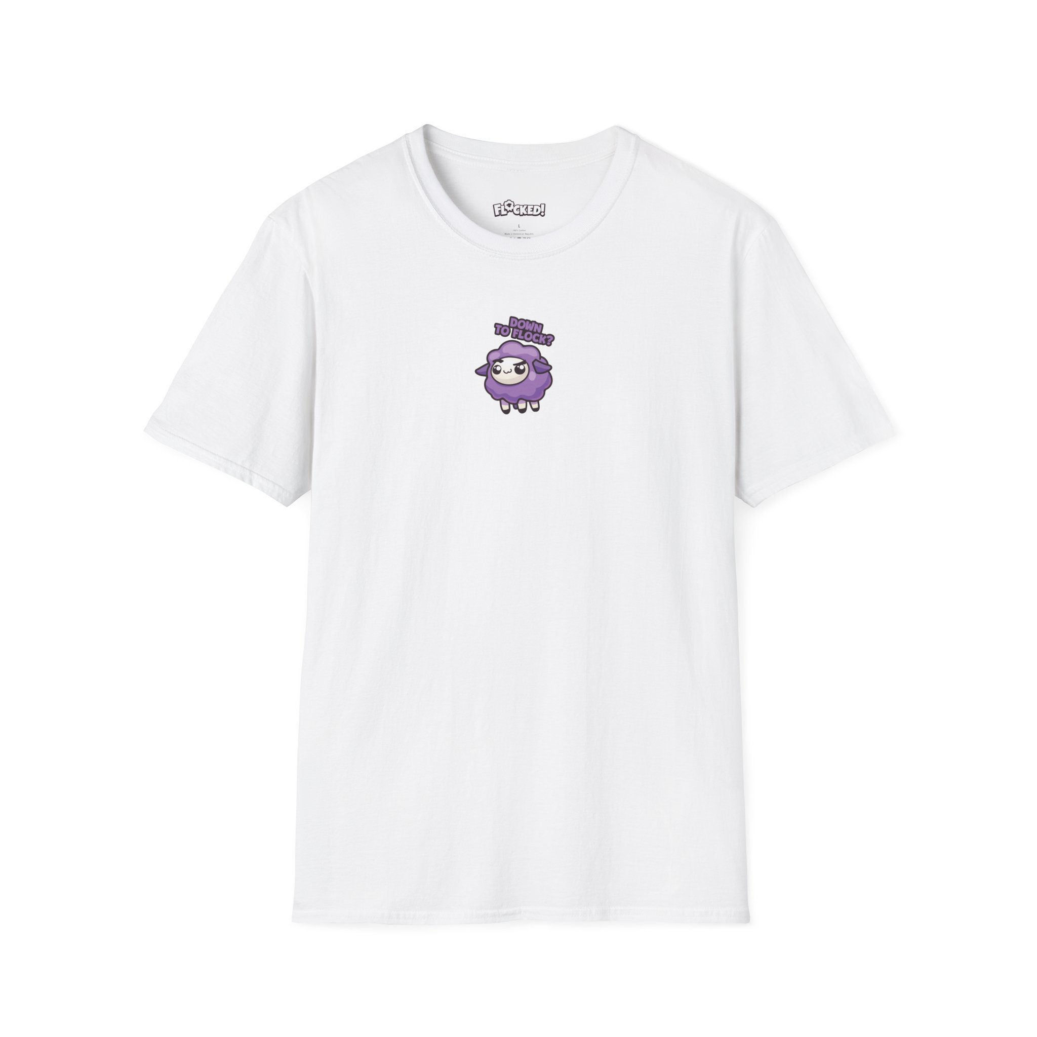 Unisex T-Shirt - Down to Flock (Purple)