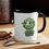 Thumbnail: Ceramic Mug - Not Here To Flock Spiders (Green)