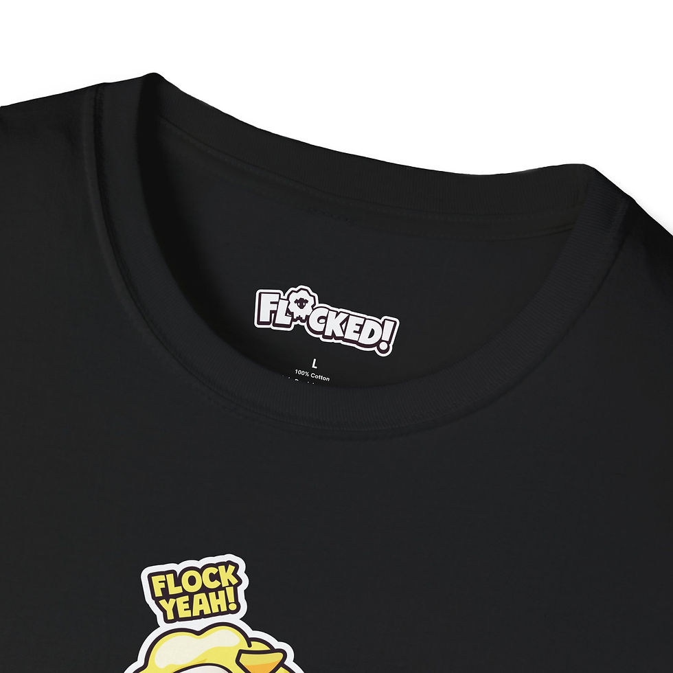 Thumbnail: Unisex T-Shirt - Flock Yeah! (Yellow)