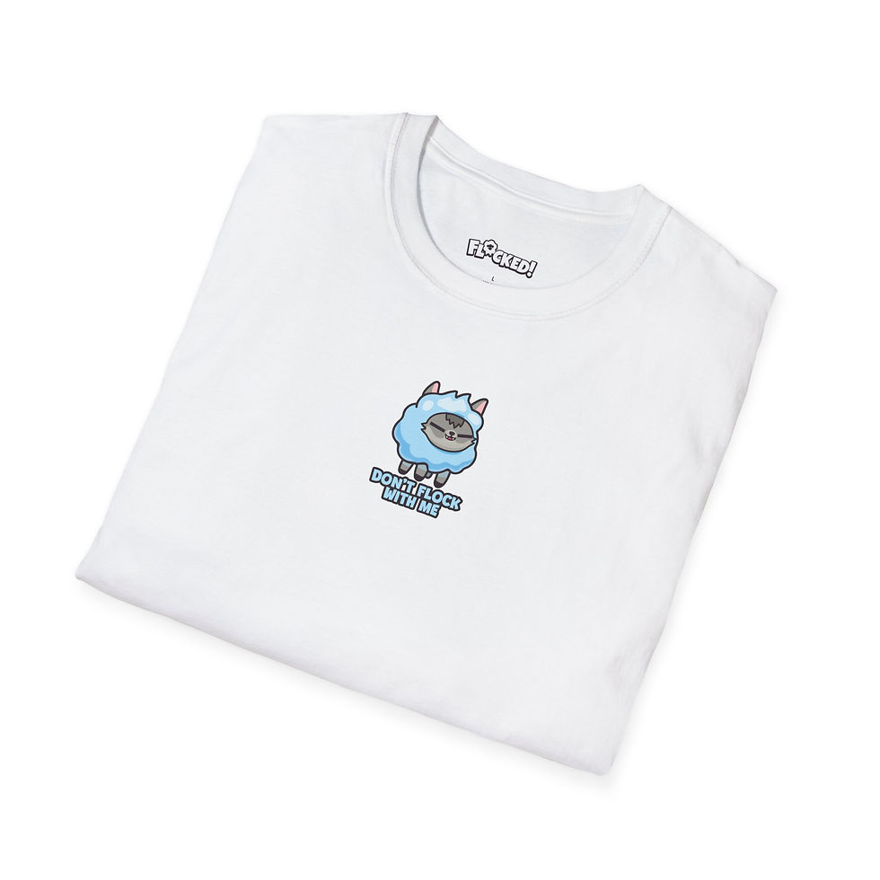 Thumbnail: Unisex T-Shirt - Don't Flock With Me (Blue)